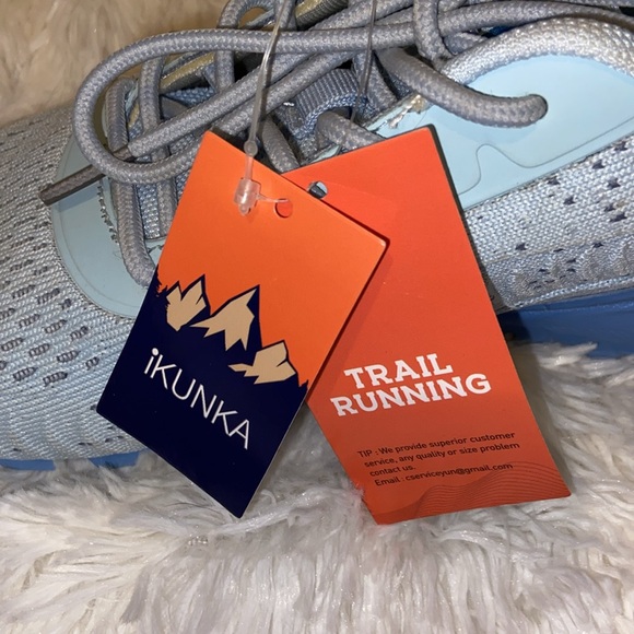 Sneakers Trail running shoes ikunka blue nwt no box - Picture 9 of 13
